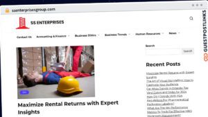 Publish Guest Post on ssenterprisesgroup.com