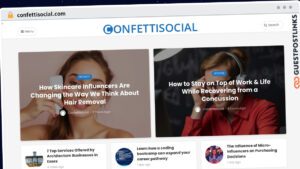 Publish Guest Post on confettisocial.com