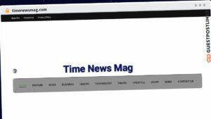 Publish Guest Post on timenewsmag.com