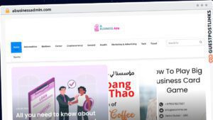 Publish Guest Post on abusinessadmin.com