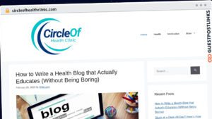 Publish Guest Post on circleofhealthclinic.com