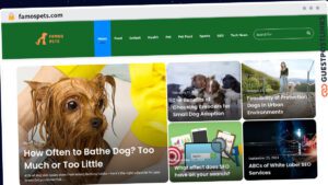Publish Guest Post on famospets.com