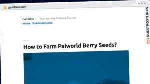 Publish Guest Post on gamition.com