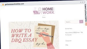 Publish Guest Post on gethomeworkonline.com