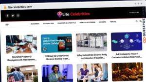 Publish Guest Post on litecelebrities.com