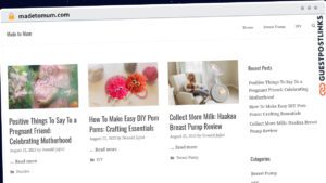 Publish Guest Post on madetomum.com