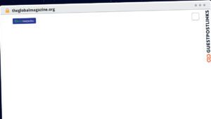Publish Guest Post on theglobalmagazine.org