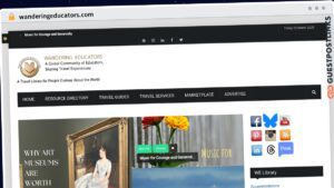 Publish Guest Post on wanderingeducators.com