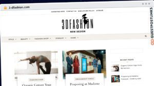 Publish Guest Post on 3-dfashion.com