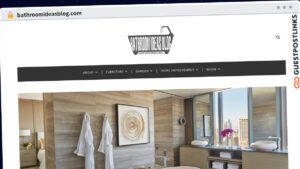 Publish Guest Post on bathroomideasblog.com