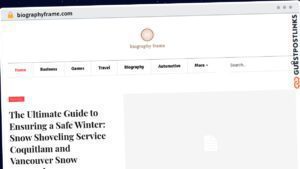 Publish Guest Post on biographyframe.com