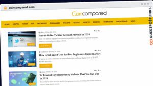 Publish Guest Post on coincompared.com