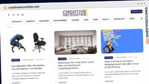 Publish Guest Post on creativenecessities.com
