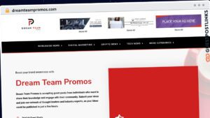Publish Guest Post on dreamteampromos.com