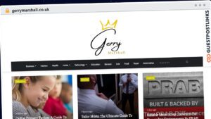 Publish Guest Post on gerrymarshall.co.uk