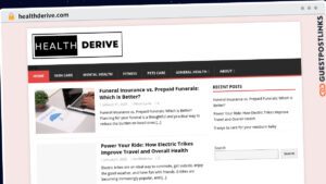 Publish Guest Post on healthderive.com