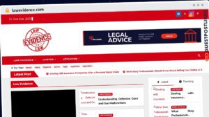 Publish Guest Post on lawevidence.com