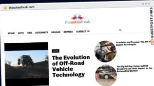 Publish Guest Post on theautosfreak.com