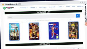 Publish Guest Post on thenoobgamerz.com
