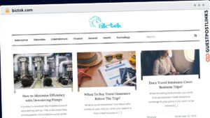 Publish Guest Post on bictok.com