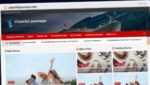 Publish Guest Post on cheerfuljourneys.com