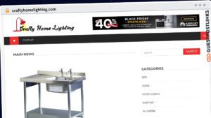 Publish Guest Post on craftyhomelighting.com