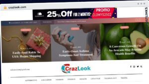 Publish Guest Post on crazlook.com