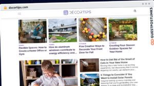 Publish Guest Post on decortips.com
