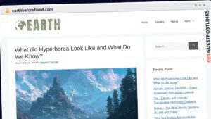 Publish Guest Post on earthbeforeflood.com
