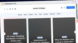 Publish Guest Post on invitenshare.com