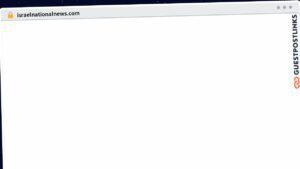 Publish Guest Post on israelnationalnews.com