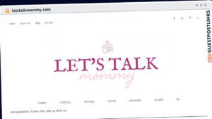 Publish Guest Post on letstalkmommy.com