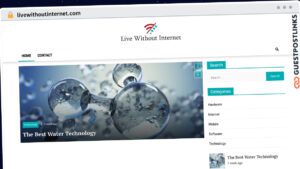 Publish Guest Post on livewithoutinternet.com