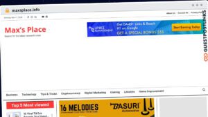 Publish Guest Post on maxsplace.info