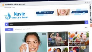 Publish Guest Post on nuvieskincareserum.com