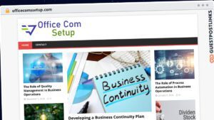 Publish Guest Post on officecomssetup.com