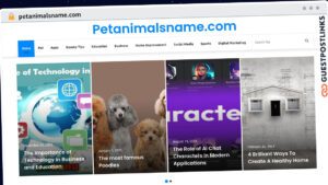 Publish Guest Post on petanimalsname.com