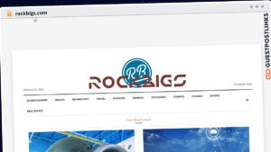 Publish Guest Post on rockbigs.com
