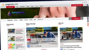 Publish Guest Post on saingfamily.com