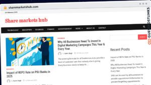 Publish Guest Post on sharemarketshub.com
