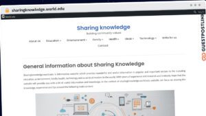 Publish Guest Post on sharingknowledge.world.edu