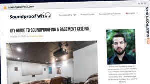 Publish Guest Post on soundproofwiz.com