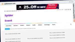 Publish Guest Post on spiderevent.com