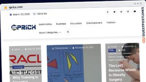 Publish Guest Post on spricx.com