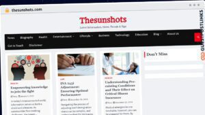 Publish Guest Post on thesunshots.com