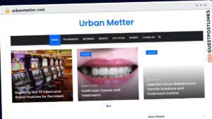 Publish Guest Post on urbanmetter.com