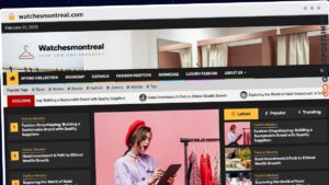 Publish Guest Post on watchesmontreal.com