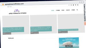 Publish Guest Post on apexpinnaclefitness.com