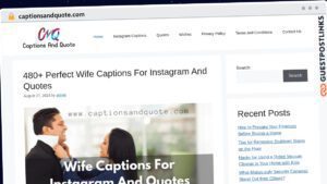 Publish Guest Post on captionsandquote.com