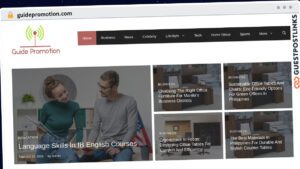 Publish Guest Post on guidepromotion.com